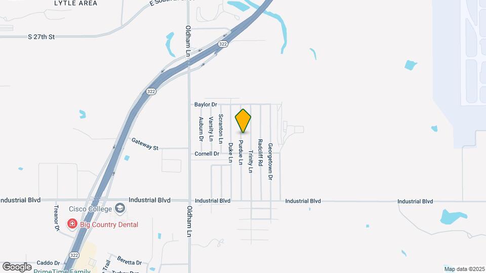 3725 Purdue Ln Map and Location Details