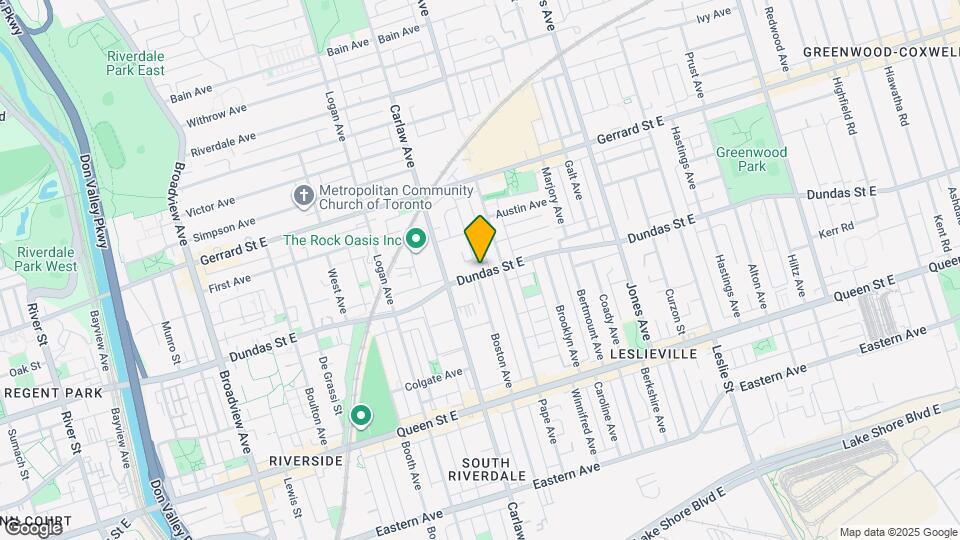 1238 Dundas St E Map and Location Details