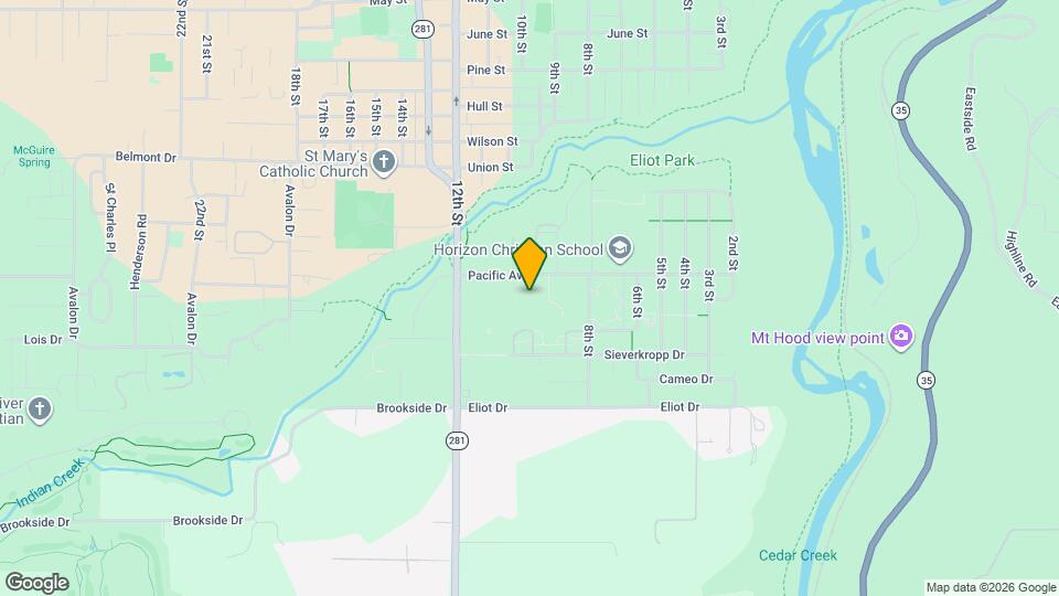 917 Pacific Ave Map and Location Details