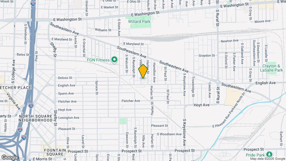 423-423 Villa Ave Map and Location Details