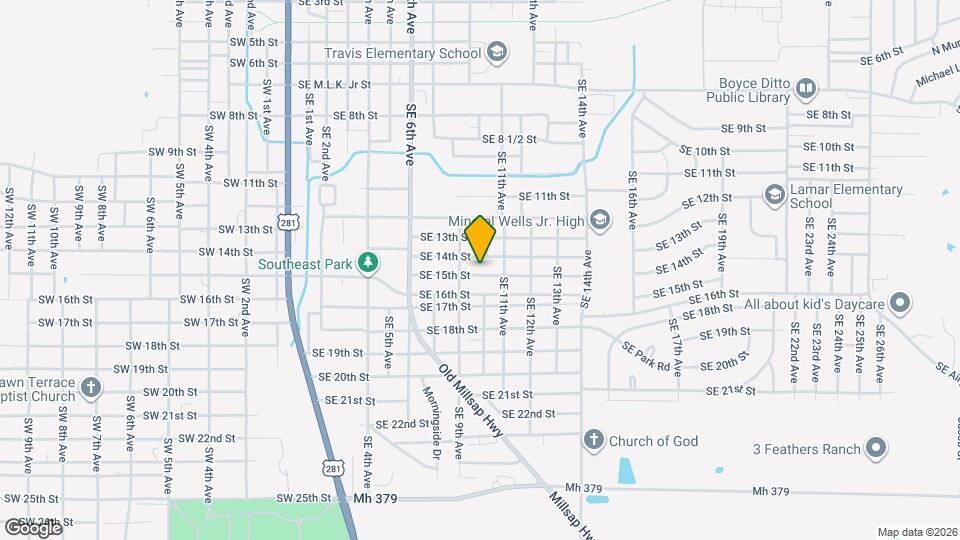 1101-1103 SE 15th St Map and Location Details