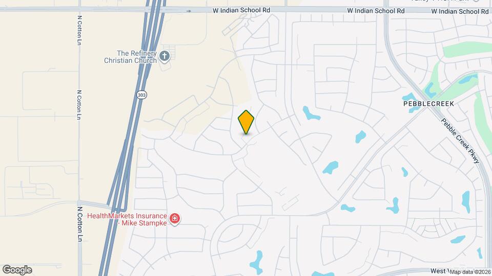 16456 W Monterey Way Map and Location Details