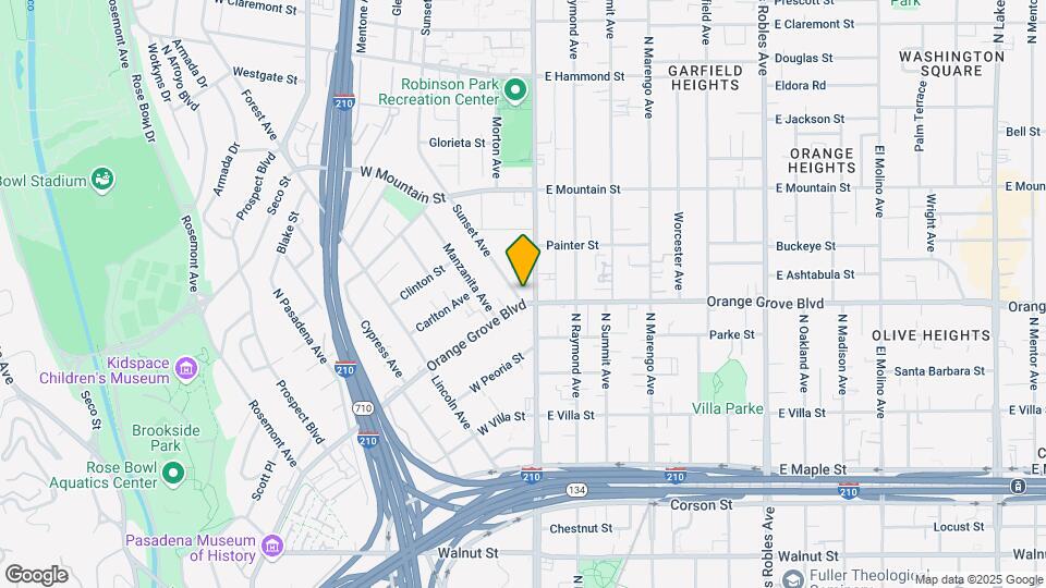 718 Sunset Ave Mapa y Detalles de la Ubicación