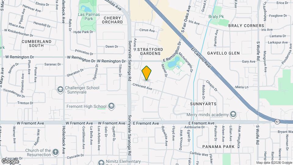 402 Hogarth Terrace Map and Location Details