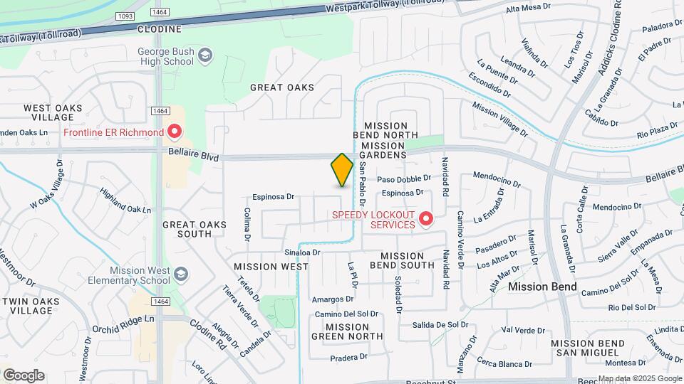 16402 Espinosa Dr Map and Location Details