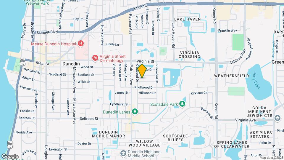 928 Parkwood Dr Mapa y Detalles de la Ubicación