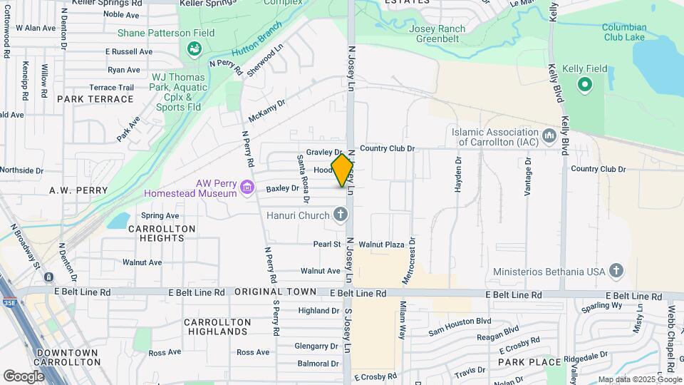 1840 Baxley Dr Map and Location Details