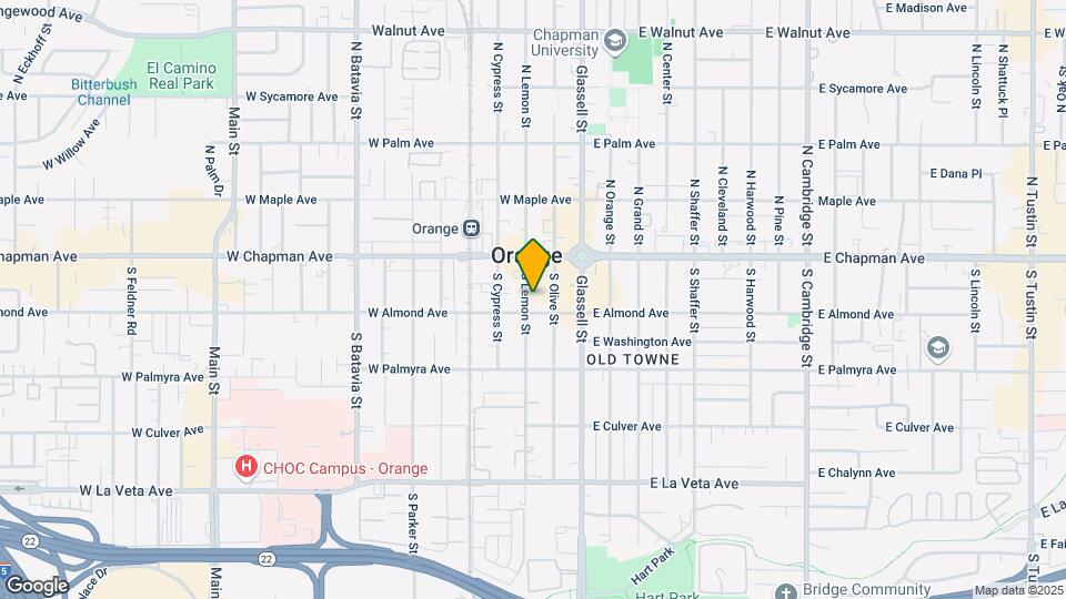173 S Lemon St Map and Location Details