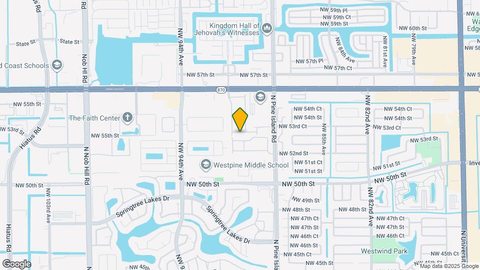 9040 NW 54th St Map and Location Details