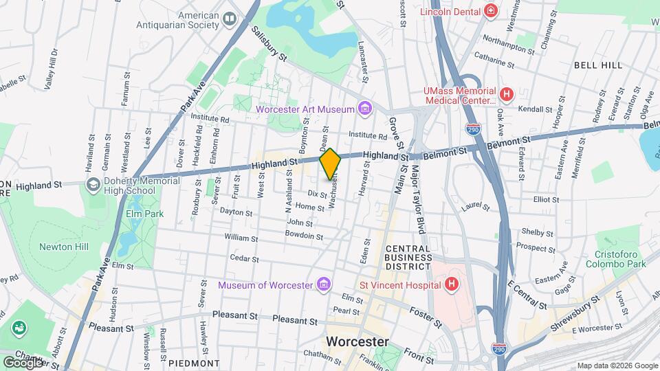 17 Wachusett St Map and Location Details