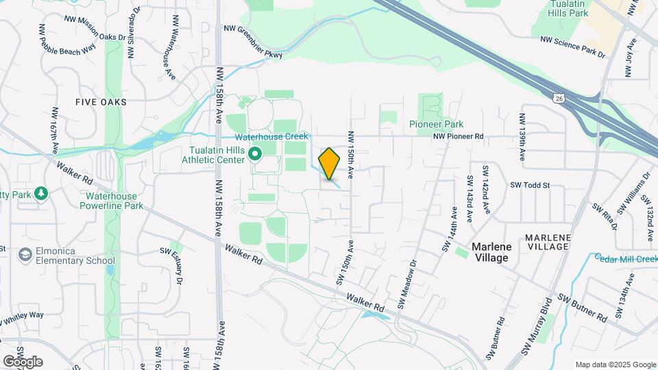 15135 SW Tanner Ln Map and Location Details