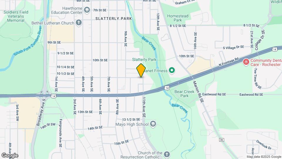 1103 11th Ave SE Mapa y Detalles de la Ubicación