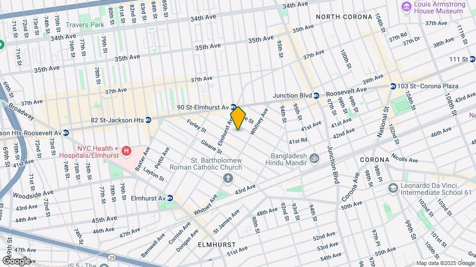 41-25 Elbertson St Mapa y Detalles de la Ubicación