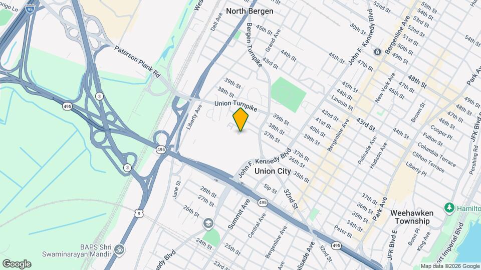 3631 Bergen Ct Mapa y Detalles de la Ubicación