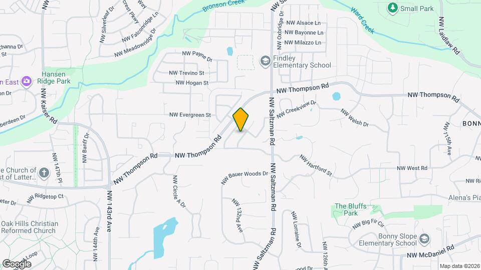 3593 NW Lansbrook Terrace Map and Location Details
