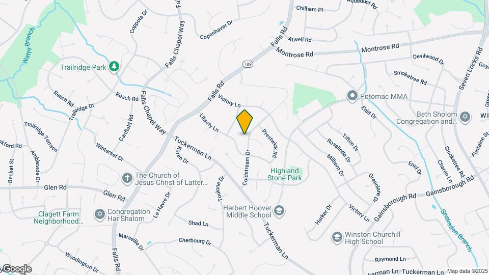 11808 Coldstream Dr Map and Location Details