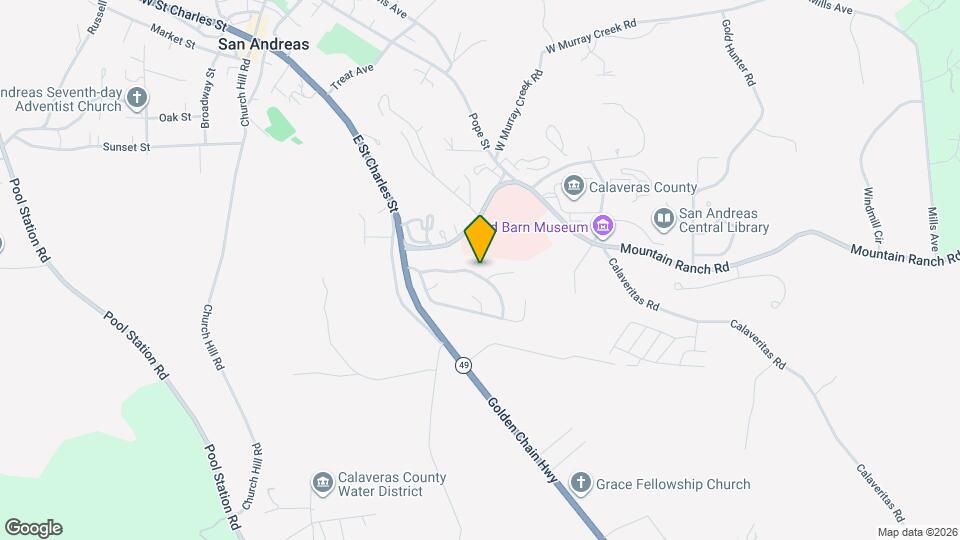 460 Toyon Dr Map and Location Details