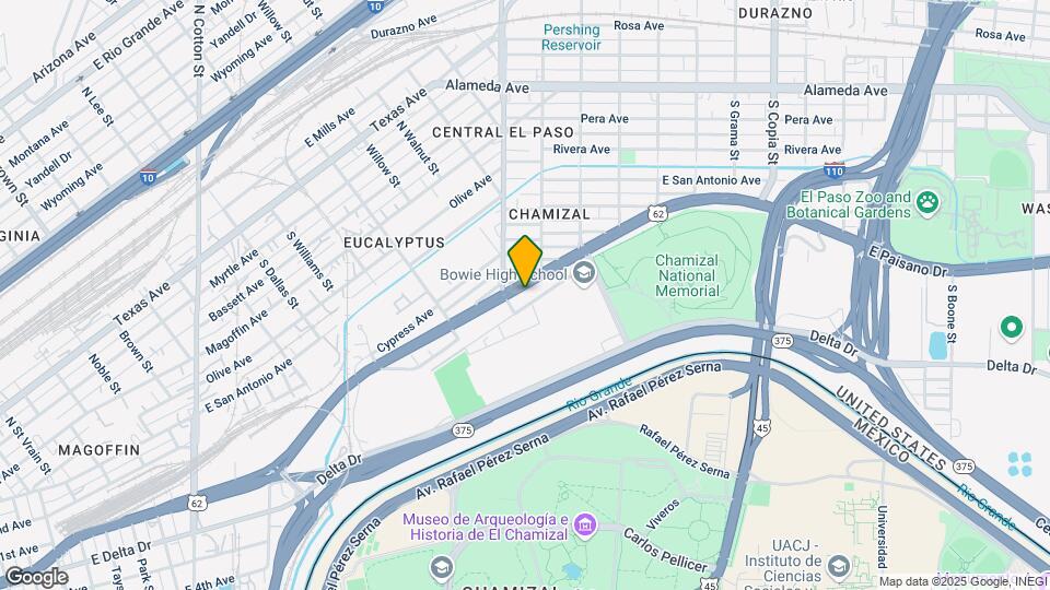 2909 Paisano Dr Map and Location Details