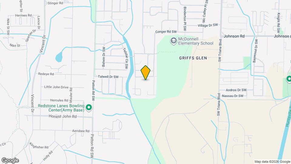 3913 Talwell Dr SW Map and Location Details