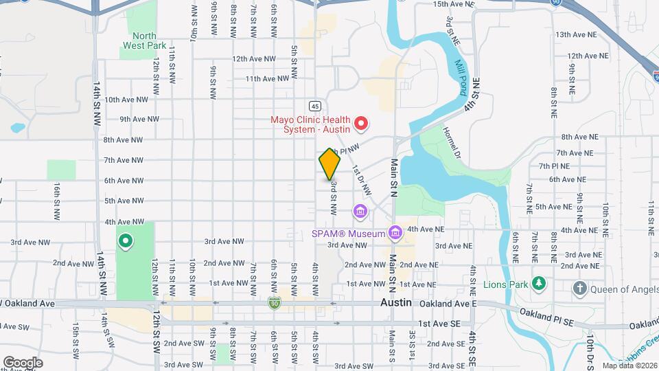 400 6th Pl NW Map and Location Details