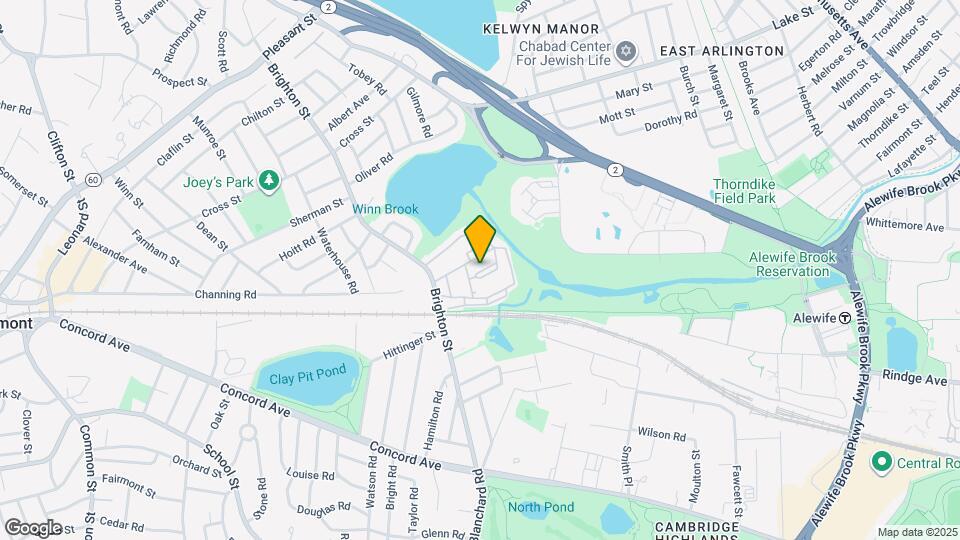 55 Hill Rd Map and Location Details