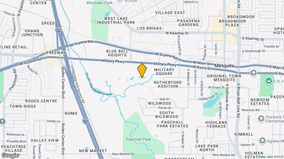 Palladium Mesquite Map and Location Details