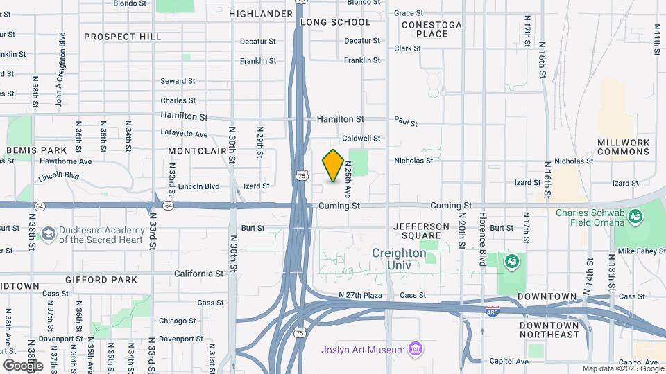 2575 Irving Ct Map and Location Details
