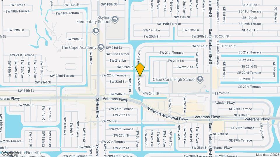 2227 SW 5th Ave Map and Location Details