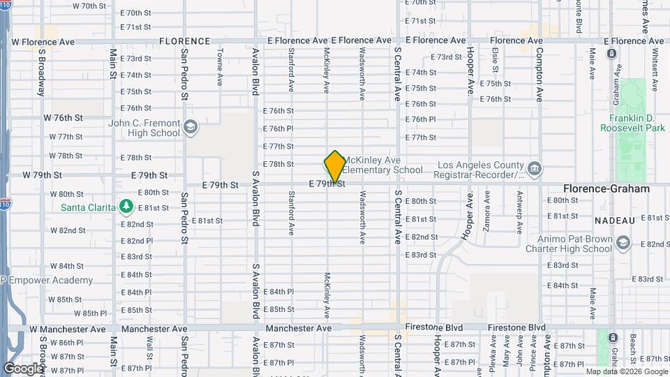 810 3/4-814 E 79th St Map and Location Details