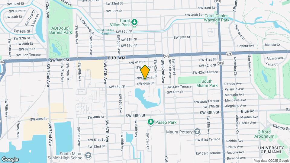 6327 SW 44th St Map and Location Details