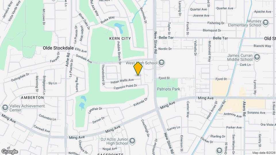 5604 Indian Wells Ave Map and Location Details