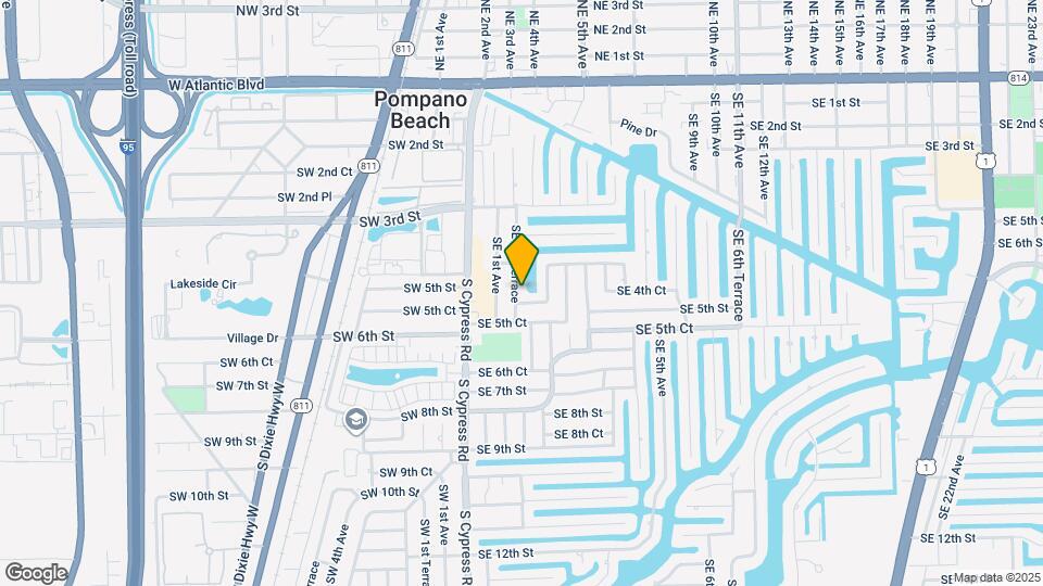 440 SE 1st Terrace Map and Location Details