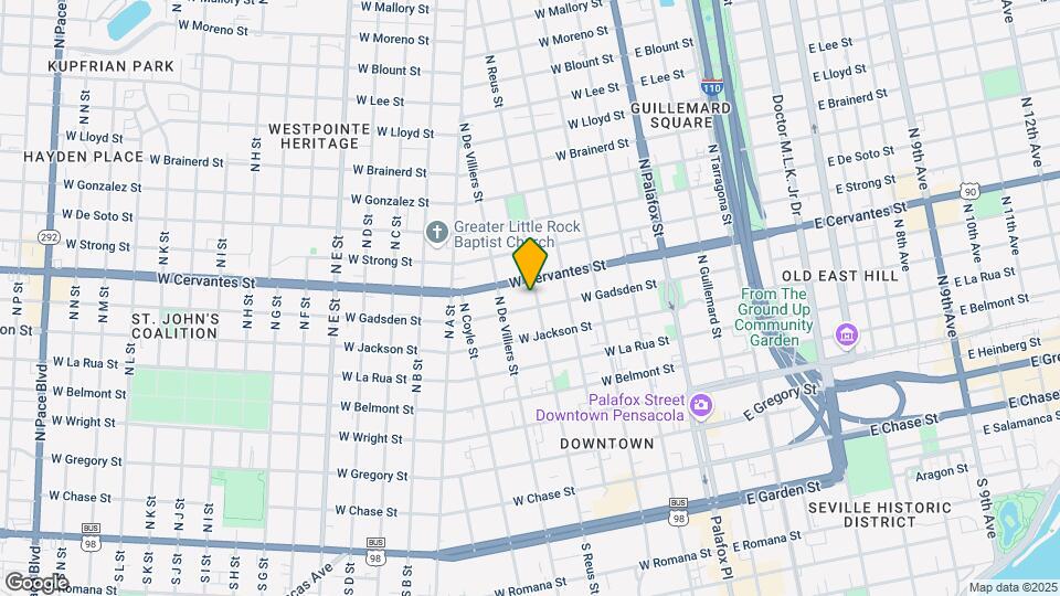 1918 W Gadsden St Map and Location Details