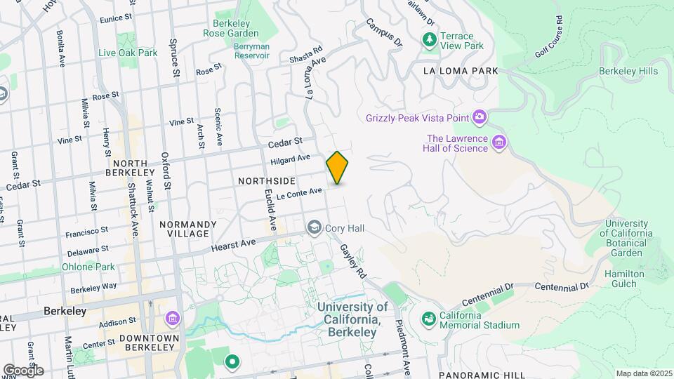 2710 Le Conte Ave, Unit 3 Map and Location Details