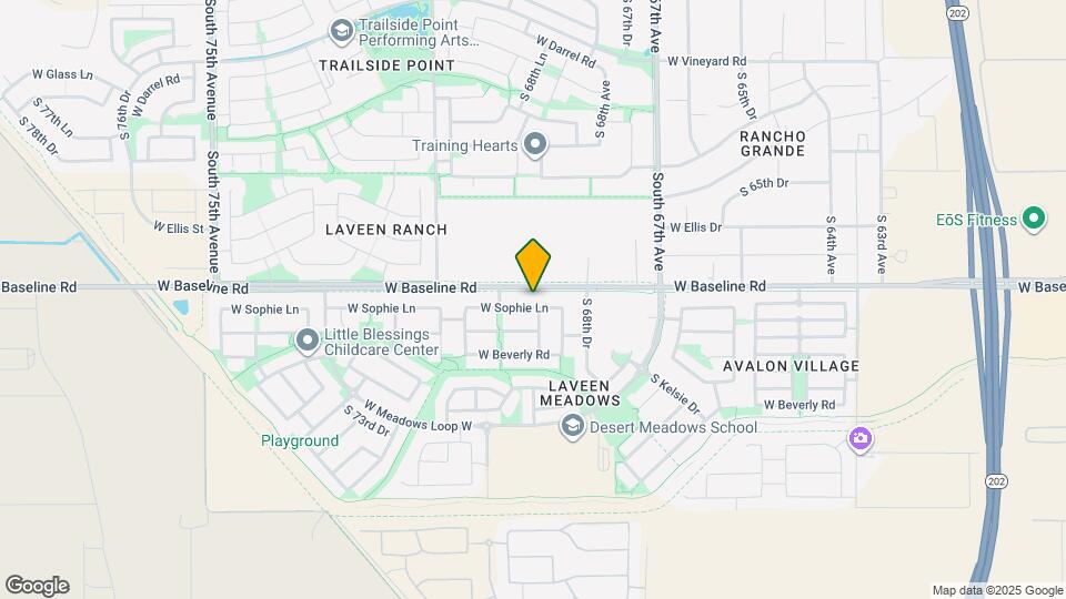 6934 W Sophie Ln Map and Location Details