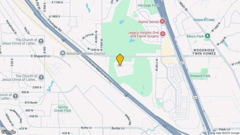 1136 Fairway Cir, Unit Basement Map and Location Details