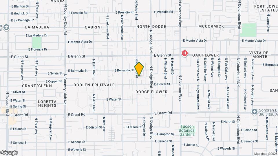 2632 N Richey Blvd Map and Location Details