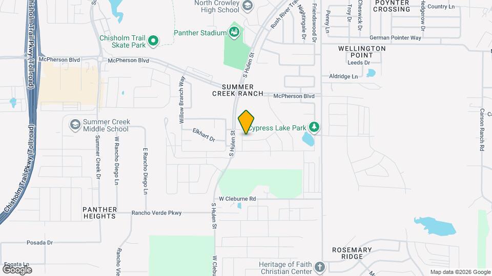 9717 Snowbell Ln Map and Location Details