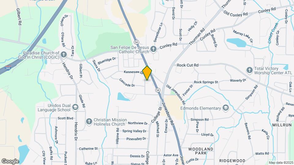 900 Kennesaw Dr Map and Location Details