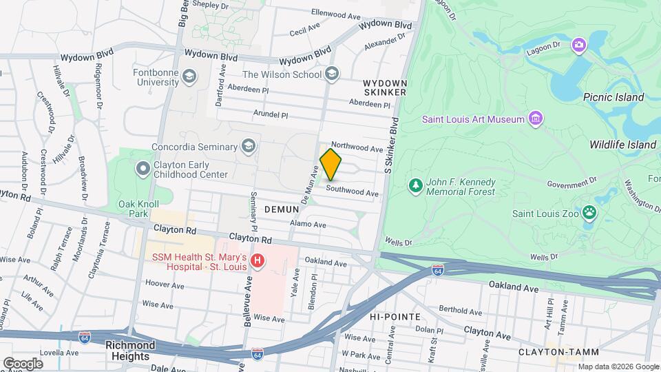 6325 Southwood Ave Map and Location Details