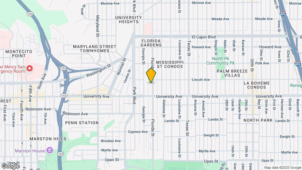 3958-3968 Florida St Map and Location Details