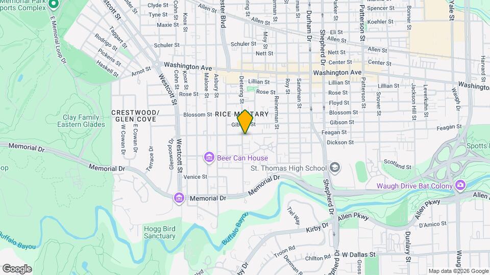 320 Detering St Map and Location Details