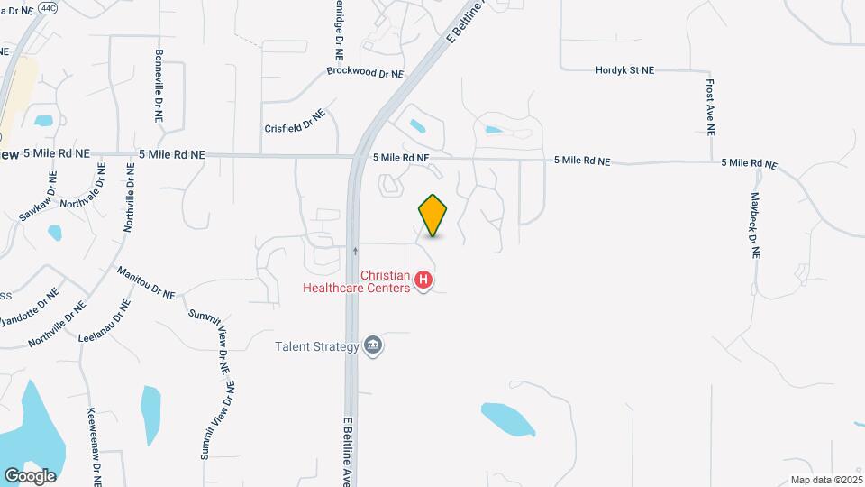 4254 Peak Ln NE Map and Location Details