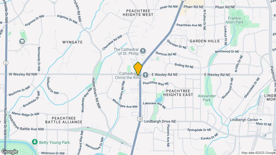 2 W Wesley Rd NW Map and Location Details