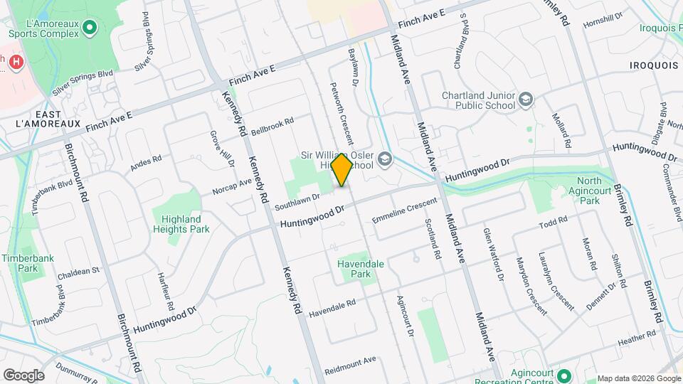 45 Southlawn Dr Map and Location Details