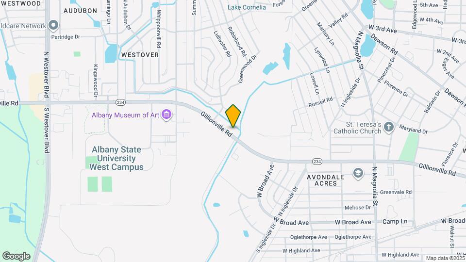 2211 Gillionville Rd Map and Location Details