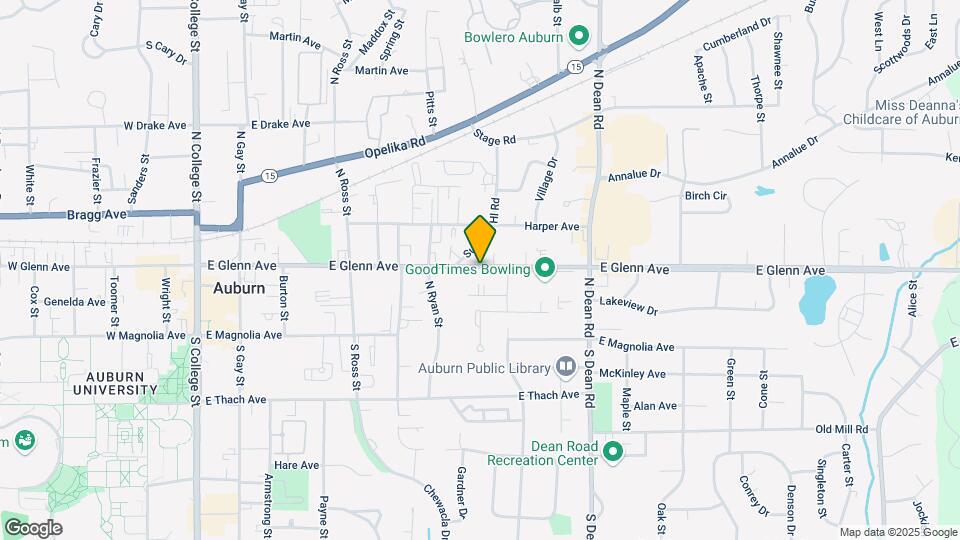 620 E Glenn Ave Mapa y Detalles de la Ubicación