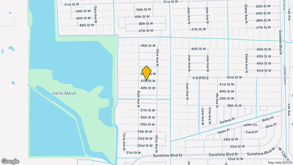 3211 41st St W Map and Location Details