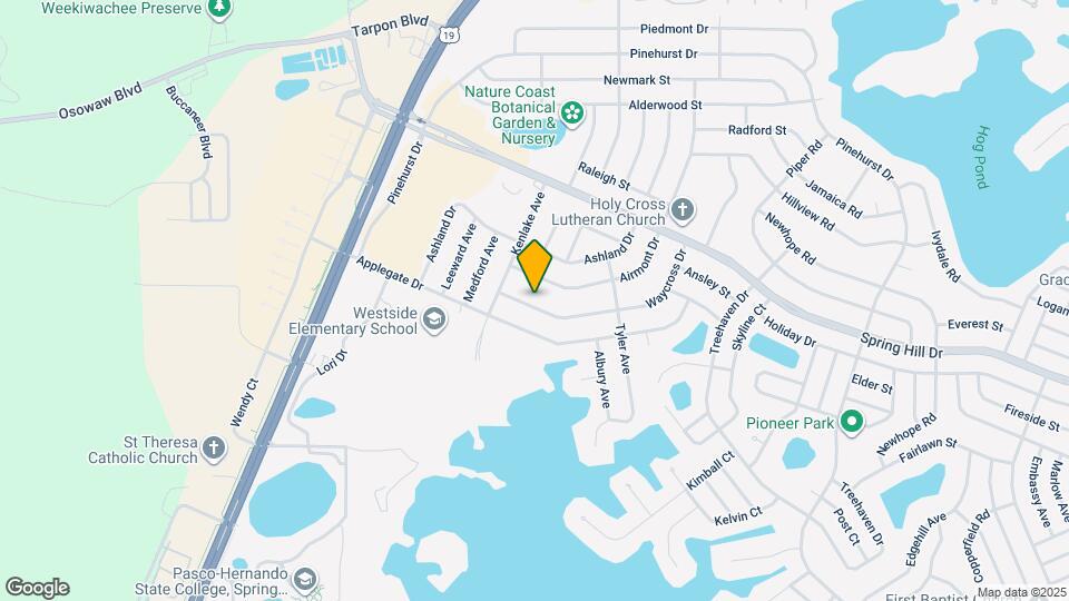 6001 Waycross Dr Map and Location Details