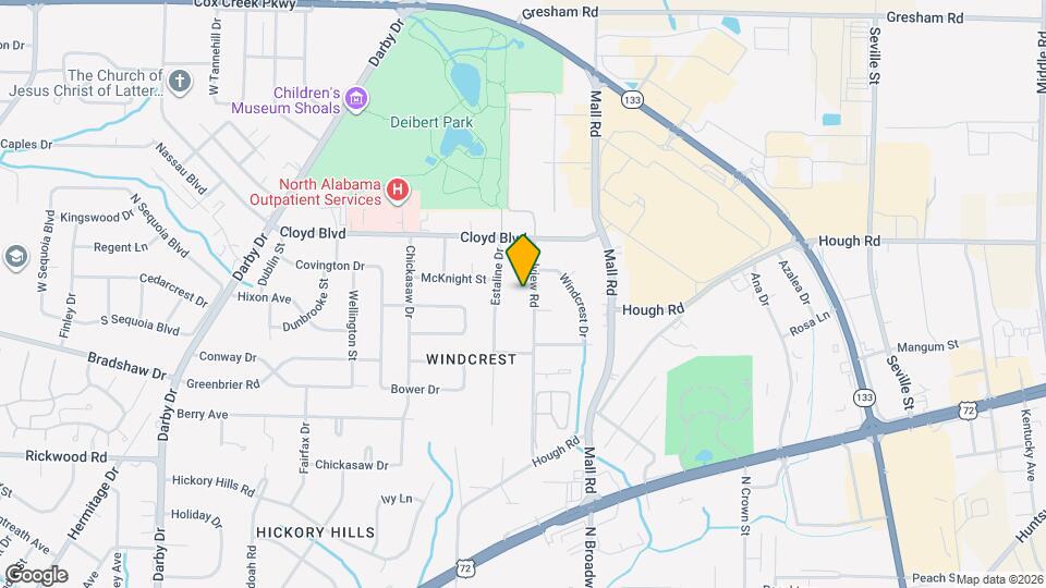 2305 Belview Rd Map and Location Details